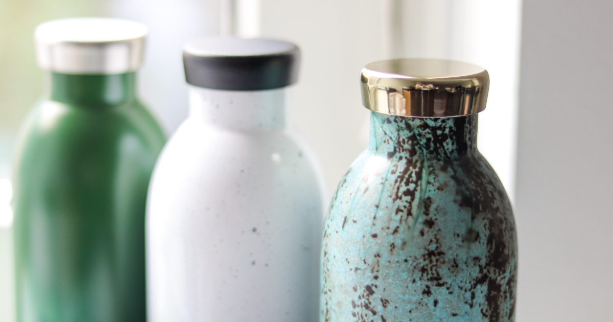 bæredygtige genbrugsvandflasker til dit event, messe eller konference